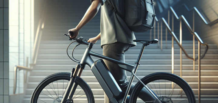 Leichtes 14-kg E-Bike mit Rahmenakku und 60 km Reichweite für Pendler